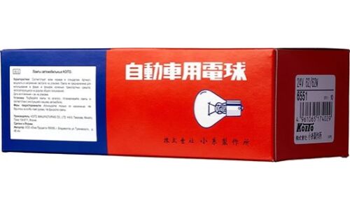 Лампа Koito (P30d-10.3, RP35), 24В, 62/62Вт, арт. 6551