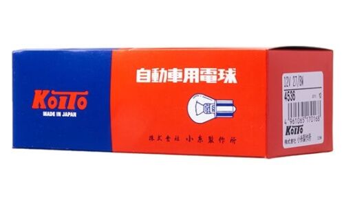 Лампа Koito P27/8W (BAY15d, S25), 12В, 27/8Вт, арт. 4536