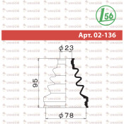 Пыльник привода Maruichi, арт. 02-136