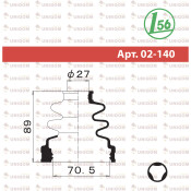Пыльник привода Maruichi, арт. 02-140