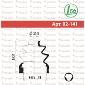 Пыльник привода Maruichi, арт. 02-141