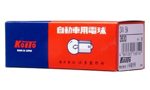 Лампа Koito R5W (BA15s, G18), 5В, 24Вт, арт. 3630