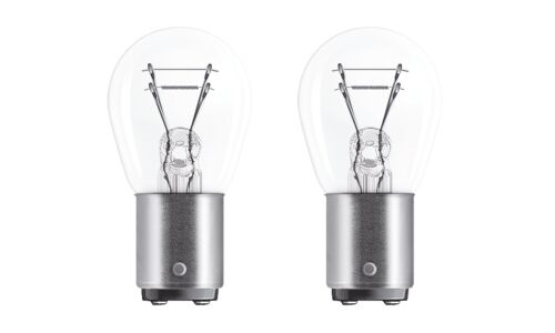 Лампа Osram Original Line P21/4W (BAZ15d, S25), 12В, 21/4Вт, комплект 2 шт