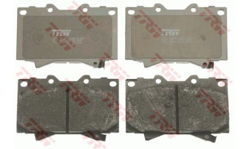 Колодки тормозные дисковые TRW, комплект на ось (4 шт), арт. GDB3197