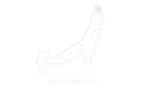 Рычаг подвески CTR, арт. CQ0100L (CQKD-16L)
