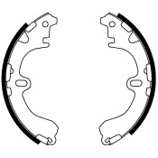Колодки тормозные барабанные TRW, комплект на ось (4 шт), арт. GS8291