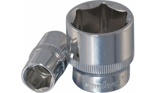 Головка торцевая Ombra, короткая, 6-гранная, под квадрат 3/8", 22мм, арт. 138022