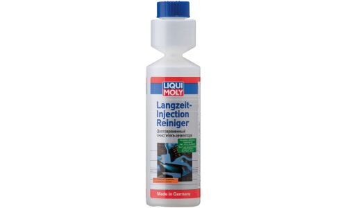 Очиститель инжекторов долговременный Liqui Moly Langzeit Injection Reiniger, присадка в бензин, сохраняет мощность двигателя, бутылка 250мл, арт. 7568/7531