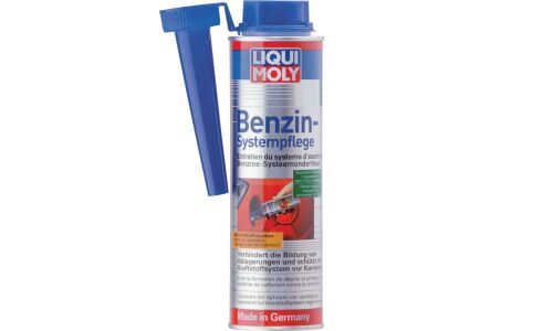 Присадка в топливо Liqui Moly Benzin Systempflege, защитная, для бензиновых двигателей, бутылка с насадкой 300 мл, арт. 5108