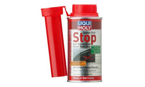 Антидым Liqui Moly Diesel Roet Stop, присадка в дизельное топливо, с защитой от коррозии, бутылка с насадкой 150мл, арт. 5180