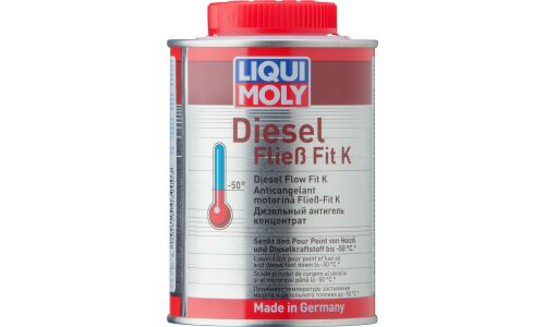 Антигель Liqui Moly Diesel Flow Fit K, концентрат, присадка в дизельное топливо, бутылка 250мл, арт. 3900