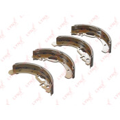 Колодки тормозные барабанные LYNXauto, комплект на ось (4 шт), арт. BS-4603