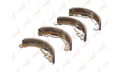 Колодки тормозные барабанные LYNXauto, комплект на ось (4 шт), арт. BS-4603