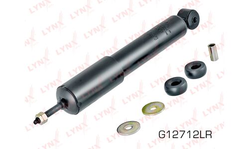 Амортизатор LYNXauto, газомасляный, двухтрубный, передний, правый/левый, 1 шт, арт. G12712LR