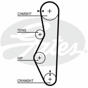 Ремень ГРМ Gates (111x19), арт. 5521XS