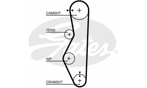 Ремень ГРМ Gates (111x19), арт. 5521XS