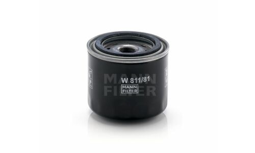 Фильтр масляный MANN-FILTER, арт. W811/81