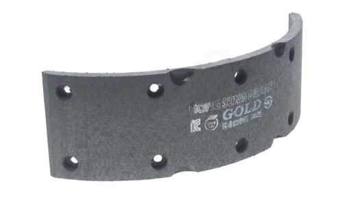 Накладка барабанных тормозных колодок Hong Sung Gold, 1 шт, арт. HL0749