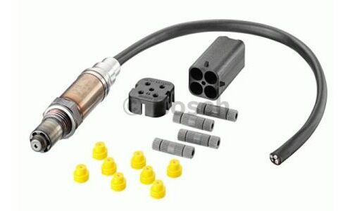 Датчик кислородный BOSCH LSH24 универсальный, 4 провода, резьба M18x1.5, длина кабеля 680мм, с запатентованным коннектором, арт. 0 258 986 503