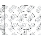 Тормозной диск NiBk, арт. RN1219 Тормозной диск NiBk, арт. RN1219