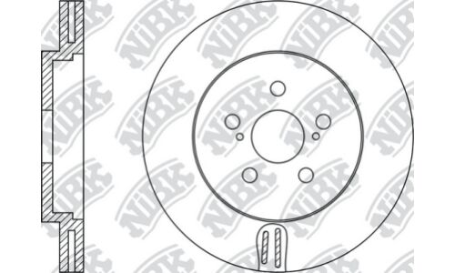 Тормозной диск NiBk, арт. RN1219