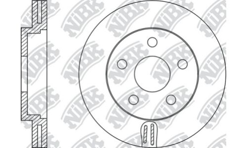 Диск тормозной NiBK