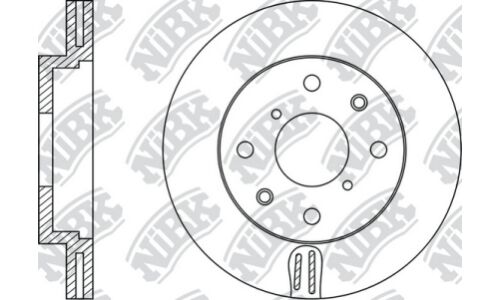 Диск тормозной NiBK