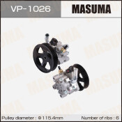Насос гидроусилителя руля Masuma, для Toyota Corolla / Corolla Runx, арт. VP-1026