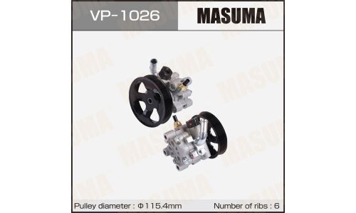 Насос гидроусилителя руля Masuma, для Toyota Corolla / Corolla Runx, арт. VP-1026