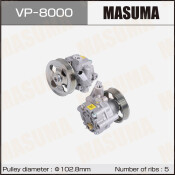 Насос гидроусилителя руля Masuma, для Subaru Legacy, арт. VP-8000