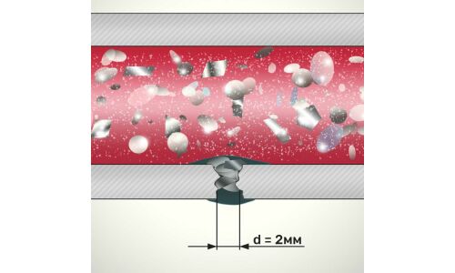 Герметик для радиатора Lavr Stop Leak Radiator Sealer, с ингибитором коррозии, бутылка 310мл, арт. Ln1105