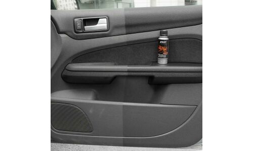Полироль-реставратор салона Lavr Plastic Polish With Anti-Scratch Effect, для пластика и резины, антистатик, бутылка 120мл, арт. Ln1459-L