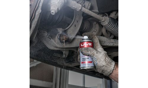 Смазка проникающая (жидкий ключ) Lavr Liquid Wrench, многоцелевая, антикоррозийная, баллон 210мл, арт. Ln1490