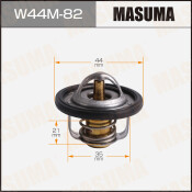 Термостат Masuma, арт. W44M-82 Термостат Masuma, арт. W44M-82