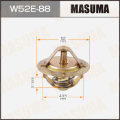 Термостат Masuma, арт. W52E-88 Термостат Masuma, арт. W52E-88