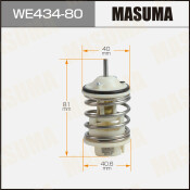 Термостат MASUMA WE434-80