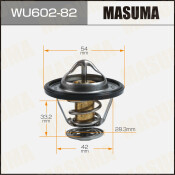 Термостат MASUMA WU602-82