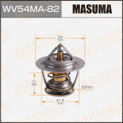 Термостат Masuma, арт. WV54MA-82