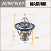 Термостат Masuma, арт. WV56TB-82 Термостат Masuma, арт. WV56TB-82