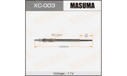 Свеча накаливания MASUMA GW4D20 (1/10/100)