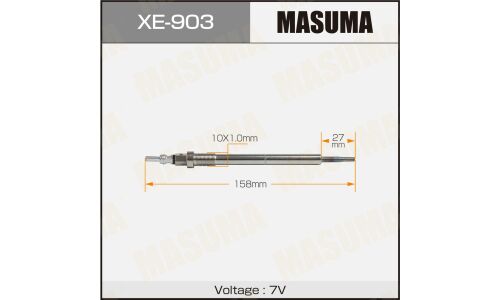 Свеча накаливания MASUMA CZ551 / OM651 (1/10/80)