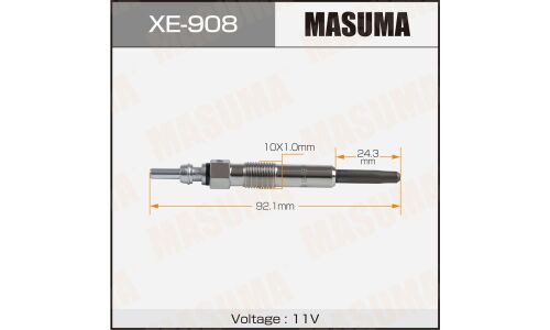 Свеча накаливания MASUMA DG-005 /AGU (1/10/100)