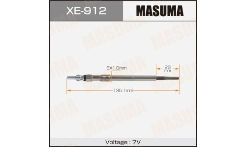 Свеча накаливания MASUMA DG-620 / D5244T8 (1/10/100)