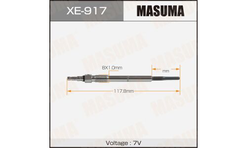 Свеча накаливания MASUMA DG-622 / BMN (1/10/100)