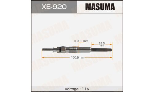 Свеча накаливания MASUMA DG-145 /M57306D1 (1/10/100)