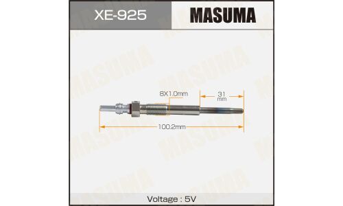Свеча накаливания MASUMA DG-632 /DW12C (1/10/100)
