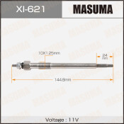 Свеча накаливания Masuma (4JX1), арт. XI-621