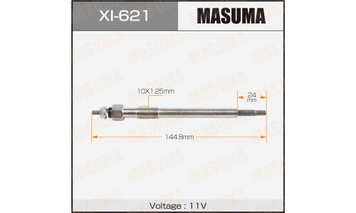 Свеча накаливания Masuma (4JX1), арт. XI-621