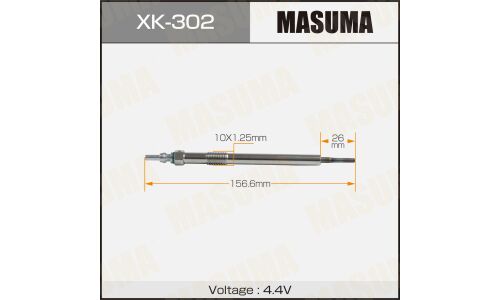 Свеча накаливания MASUMA A-610 /D20DTF (1/10/80)