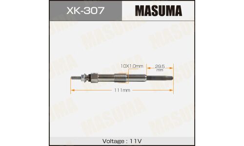 Свеча накаливания MASUMA B-110 /D4EA (1/10/100)